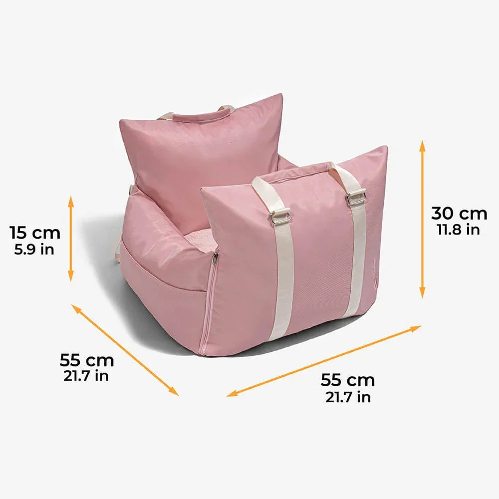 2-in-1 Reisbed & Automand voor Honden